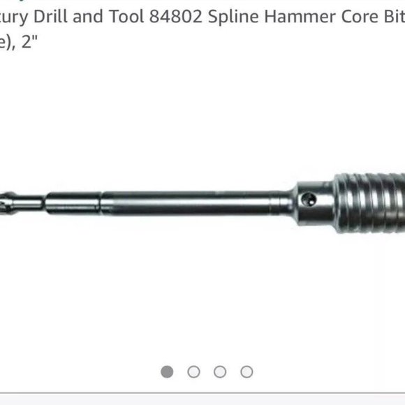 New Miso Spline Hammer Core Bit, 2" x 11-3/8" mip CENTURY DRILL AND TOOL #84802 - Picture 1 of 4